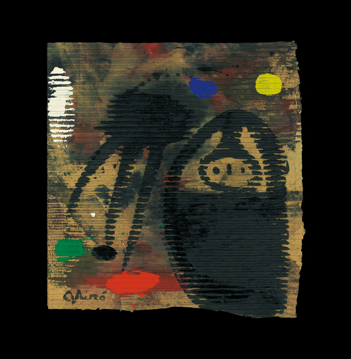  胡安·米罗 Joan Miró ——月光下的女人与鸟1